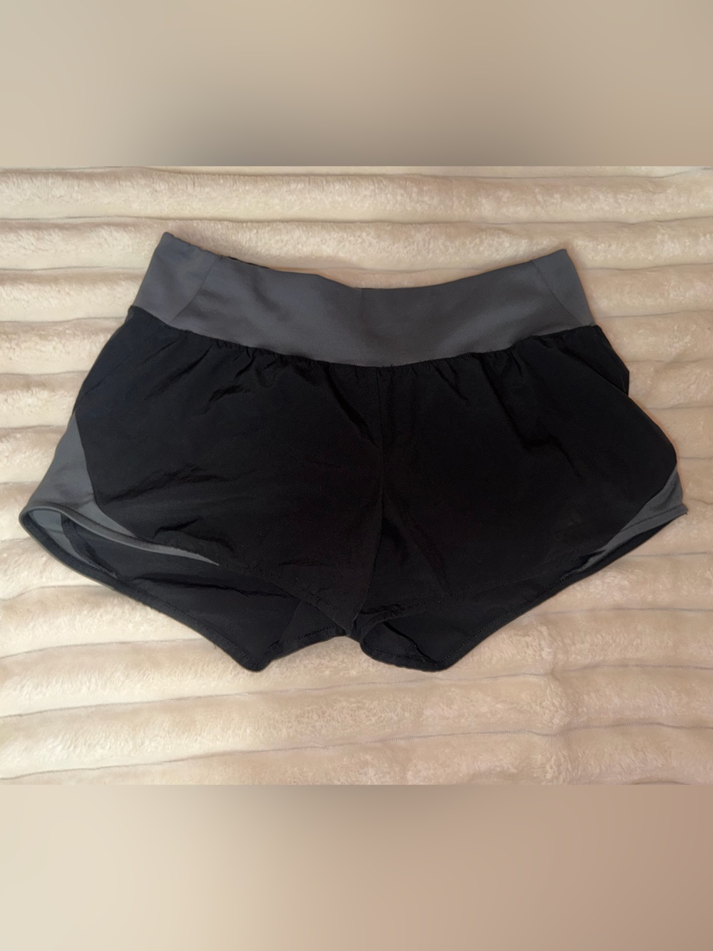 adidas Black and Gray Women’s Athletic Shorts